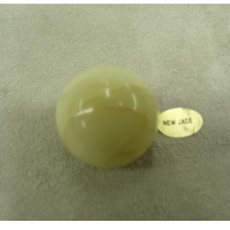 PIERRE MOTIF BOULES-NEW JADE,2.5 cm