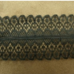 DENTELLE DE CALAIS noire 5 cm