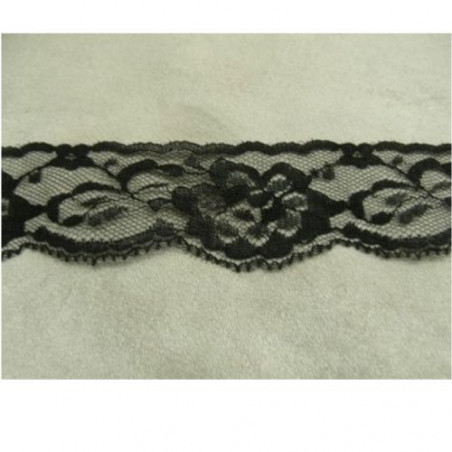 DENTELLE DE CALAIS noire 3 cm