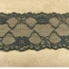 DENTELLE DE CALAIS noire  4 cm