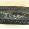 DENTELLE DE CALAIS noire 4 cm