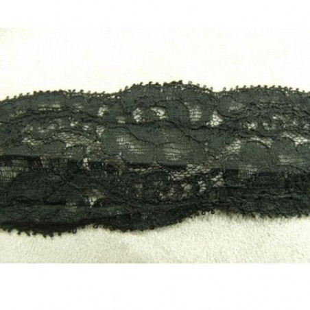 DENTELLE DE CALAIS noire 4 cm