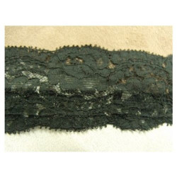 DENTELLE DE CALAIS noire 4 cm