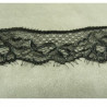 DENTELLE DE CALAIS POLYAMIDE noire 3 cm