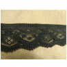 DENTELLE DE CALAIS STRETCH  noire 2.5 cm