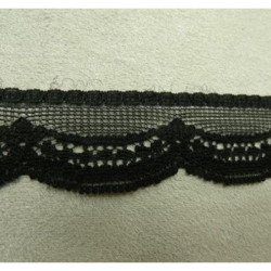 DENTELLE DE CALAIS noire 2 cm
