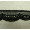 DENTELLE DE CALAIS noire 2 cm