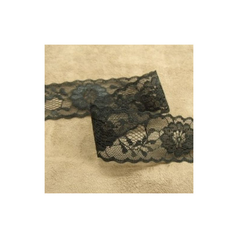 DENTELLE DE CALAIS noire 3.5 cm