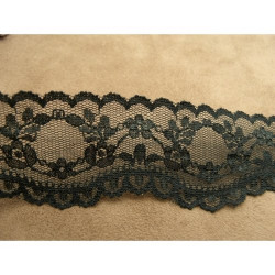 DENTELLE DE CALAIS noire 4 cm