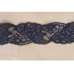 dentelle de calais noire 5 cm