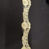 dentelle froncé noire 4.5 cm