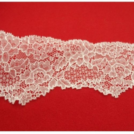 fine dentelle de calais écru de fabrication française 9 cm