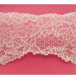 fine dentelle de calais écru de fabrication française 9 cm