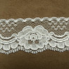 DENTELLE DE CALAIS  surbrodé  4 cm