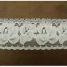 DENTELLE DE CALAIS stretch blanche 3 cm