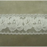 DENTELLE DE CALAIS stretch blanche 3 cm
