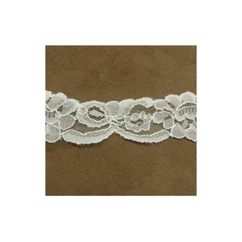 DENTELLE DE CALAIS blanche 4 cm