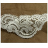 DENTELLE DE CALAIS blanche 5,5 cm /hauteur de broderie 2,5 cm