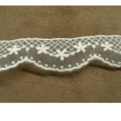 DENTELLE DE CALAIS BLANCHE...