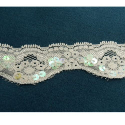 dentelle de calais blanche...