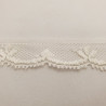 dentelle de calais ivoire 2 cm