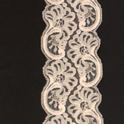 Dentelle Festonnée sur les 2 cotés 8 cm