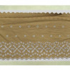Dentelle façon Daim 23 cm