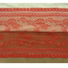 DENTELLE DE CALAIS rouge 21 cm