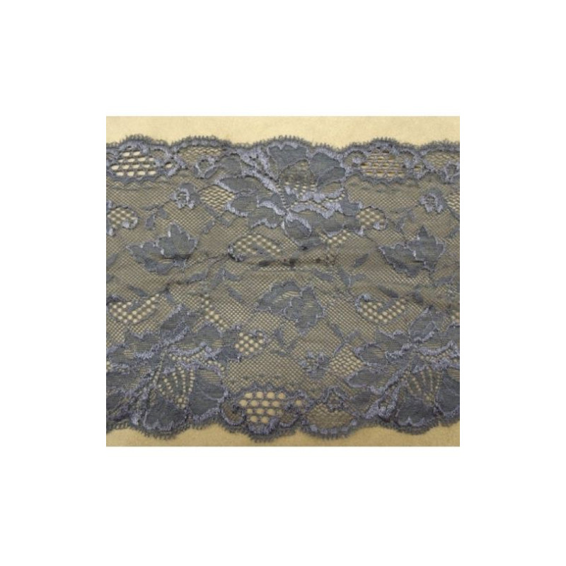 DENTELLE DE CALAIS stretch violet 17 cm