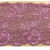 DENTELLE DE CALAIS STRETCH  violet 17 cm