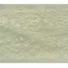 DENTELLE DE CALAIS chair dentelée sur les 2 bordures 18 cm