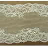 DENTELLE DE CALAIS stretch écru 18 cm