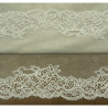 DENTELLE DE CALAIS stretch écru 18 cm