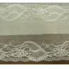 DENTELLE DE CALAIS stretch écru 22 cm