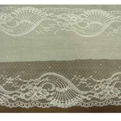 DENTELLE DE CALAIS stretch écru 22 cm