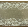 DENTELLE DE CALAIS stretch écru 22 cm