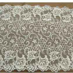DENTELLE DE CALAIS blanche 16 cm