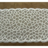 DENTELLE DE CALAIS stretch blanche 12 cm