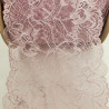 dentelle de calais leavers  strabby chic parme 20 cm