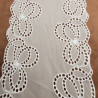 dentelle de calais blanche 19 cm