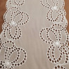 dentelle de calais blanche 19 cm
