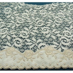 dentelle de calais  blanche...