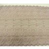 DENTELLE DE CALAIS violine & parme 17 cm
