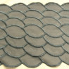 DENTELLE DE CALAIS noire 17 cm