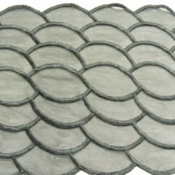 DENTELLE DE CALAIS noire 17 cm