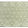 DENTELLE DE CALAIS ivoire 17 cm