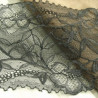 DENTELLE DE CALAIS stretch noire 15 cm