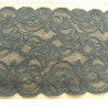 DENTELLE DE CALAIS noire 15 cm