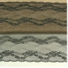 DENTELLE DE CALAIS noire 28 cm