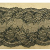 DENTELLE DE CALAIS noire leavers 15,5 cm